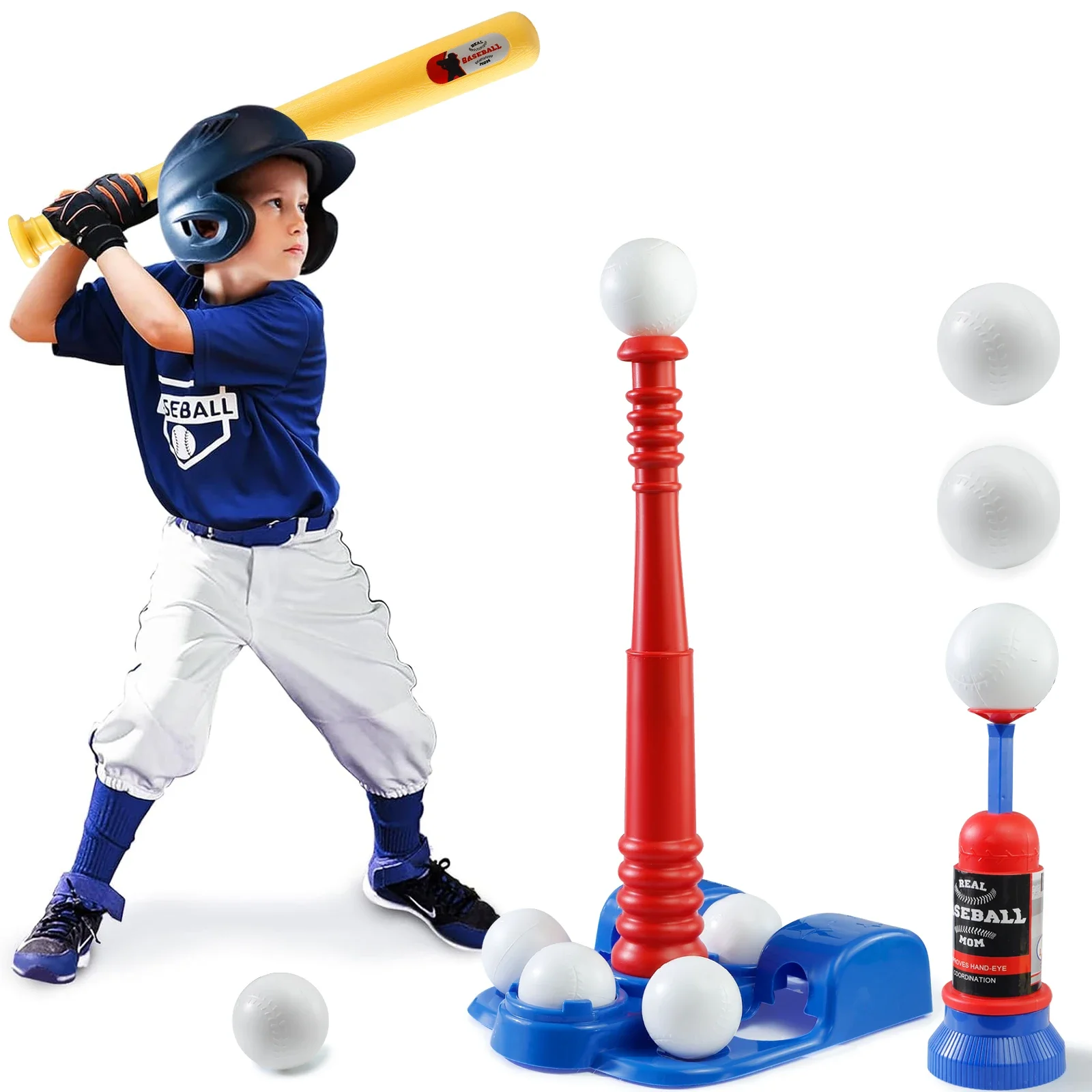 MQUDUO 2-in-1 Baseball Batting - огляд і ціна Sports Equipment For Boys