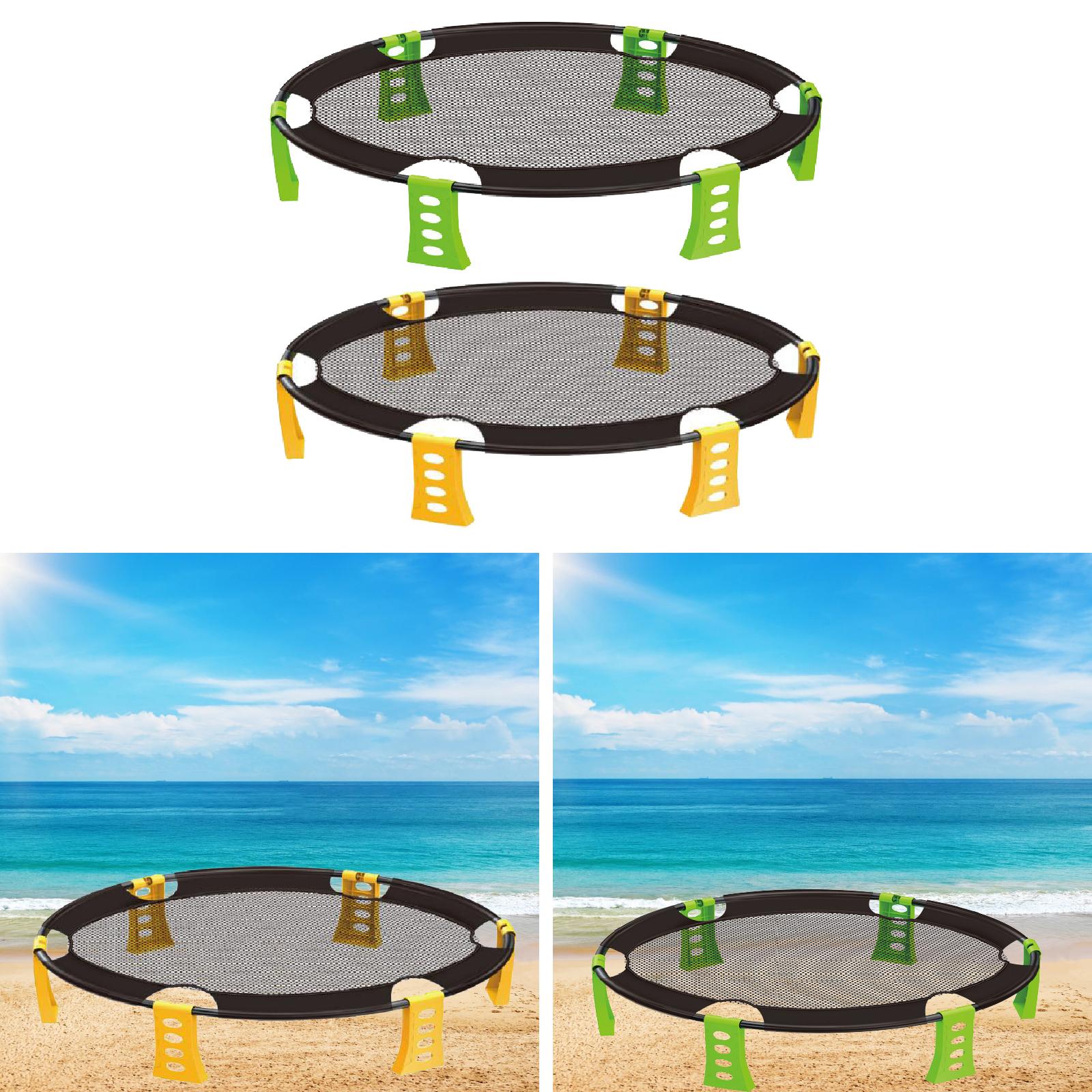 Portable Roundnet Game Set wit - огляд і ціна Spike Ball Game
