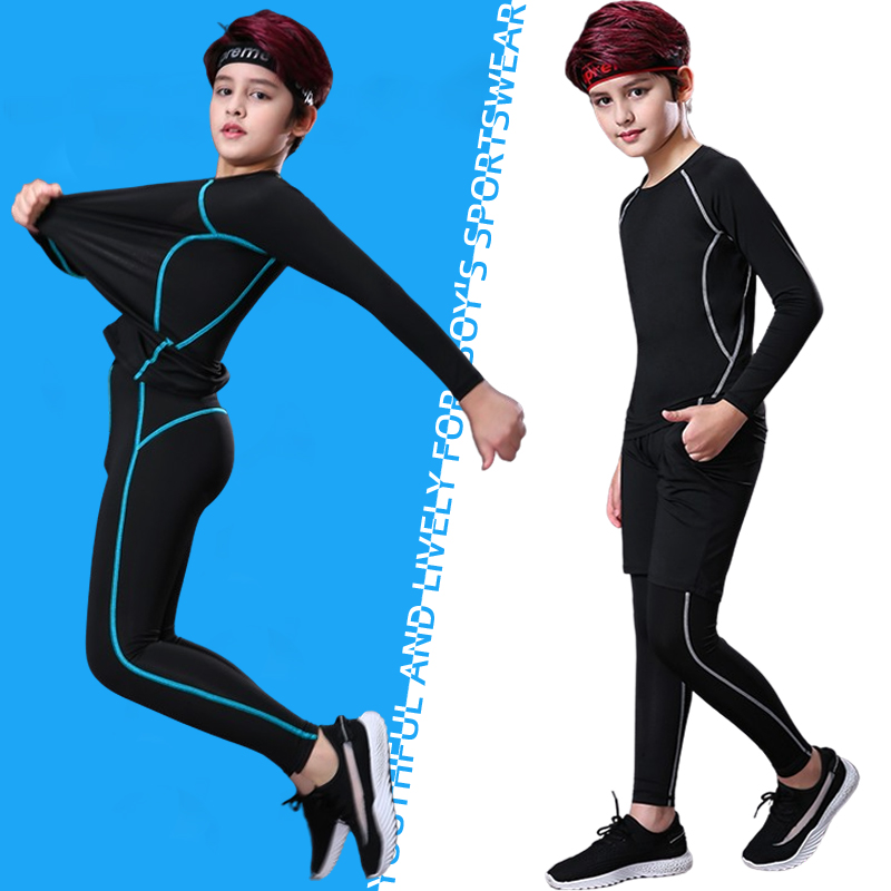 Kids Fitness Tracksuits Youth  - огляд і ціна Sports Equipment For Boys