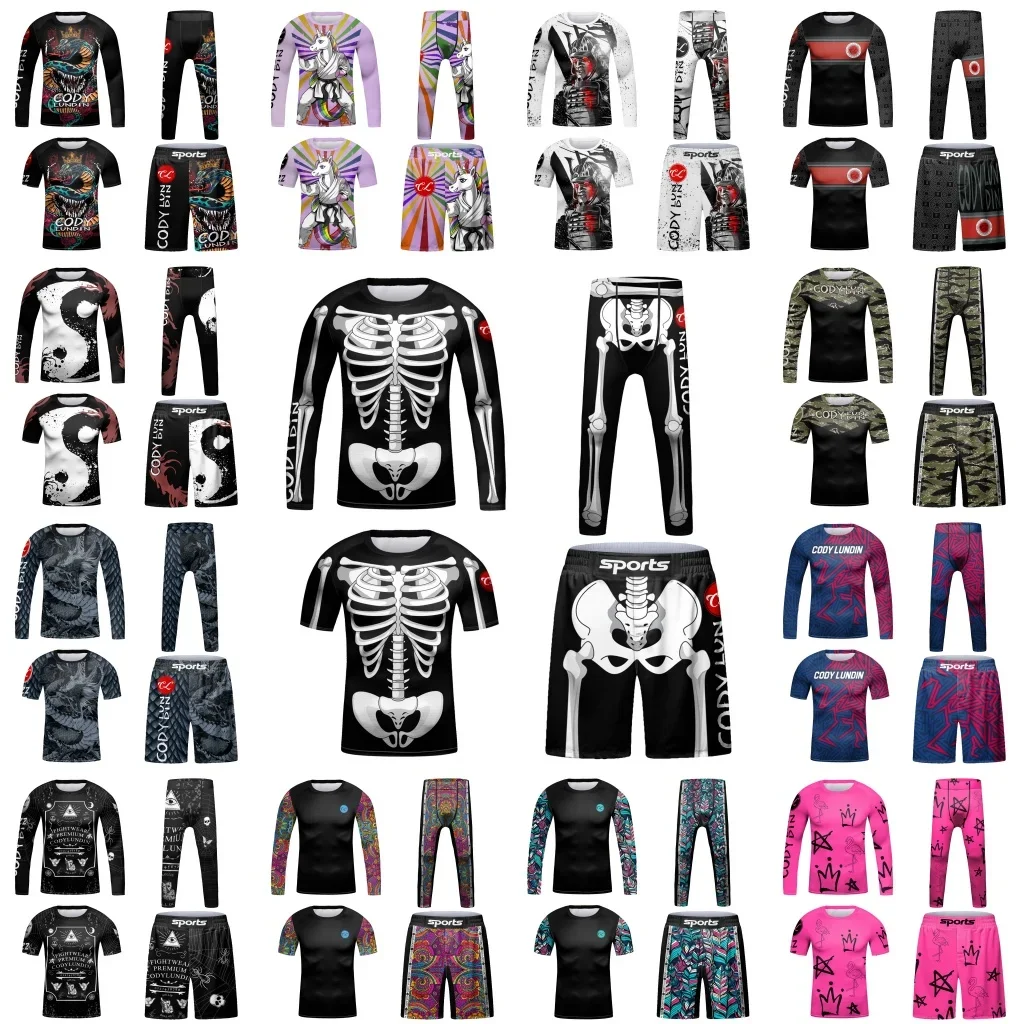 Kids Jiu Jitsu MMA BJJ Rashgua - огляд і ціна Sports Equipment For Boys
