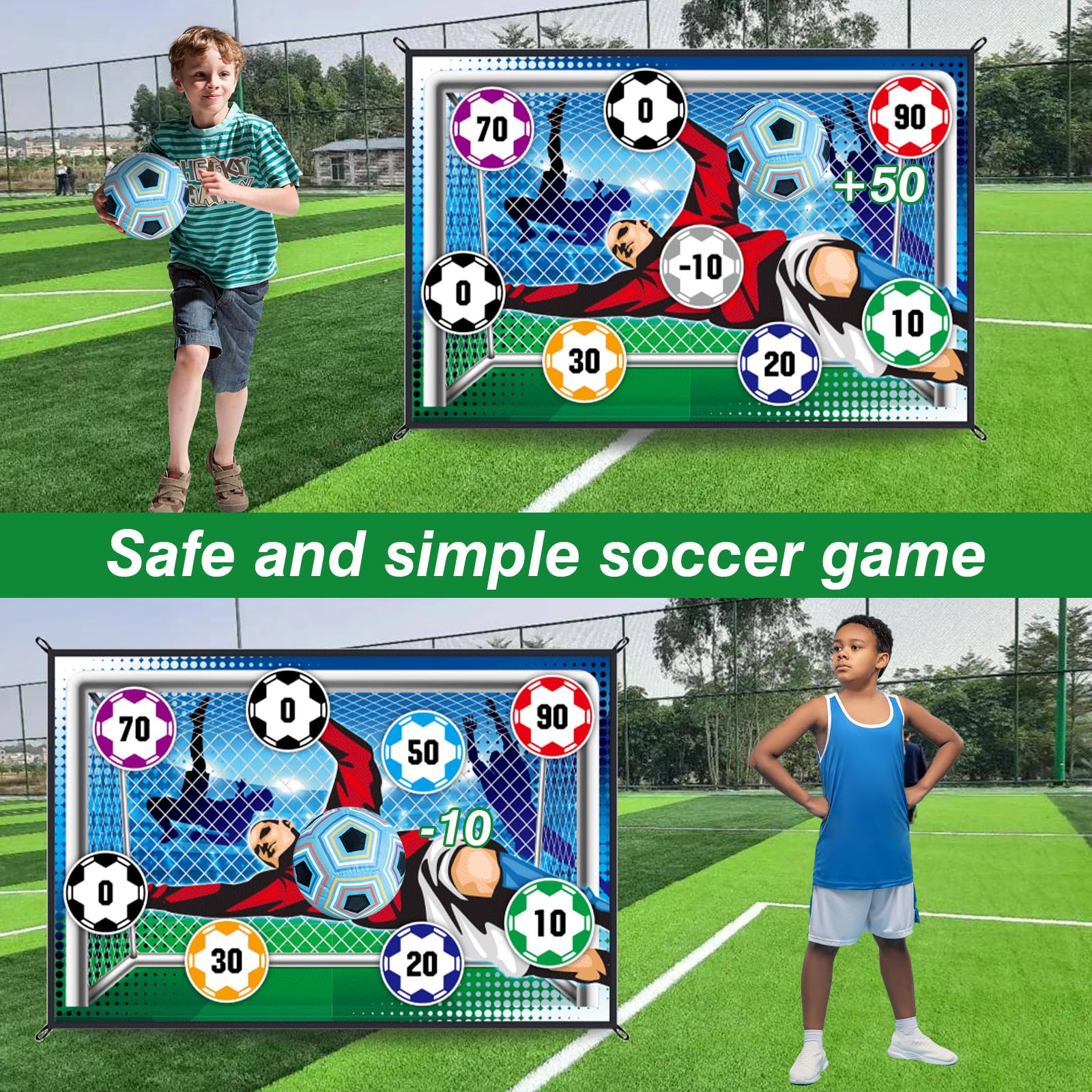 150CM Soccer Game Mat Set Outd - огляд і ціна Sports Equipment For Boys