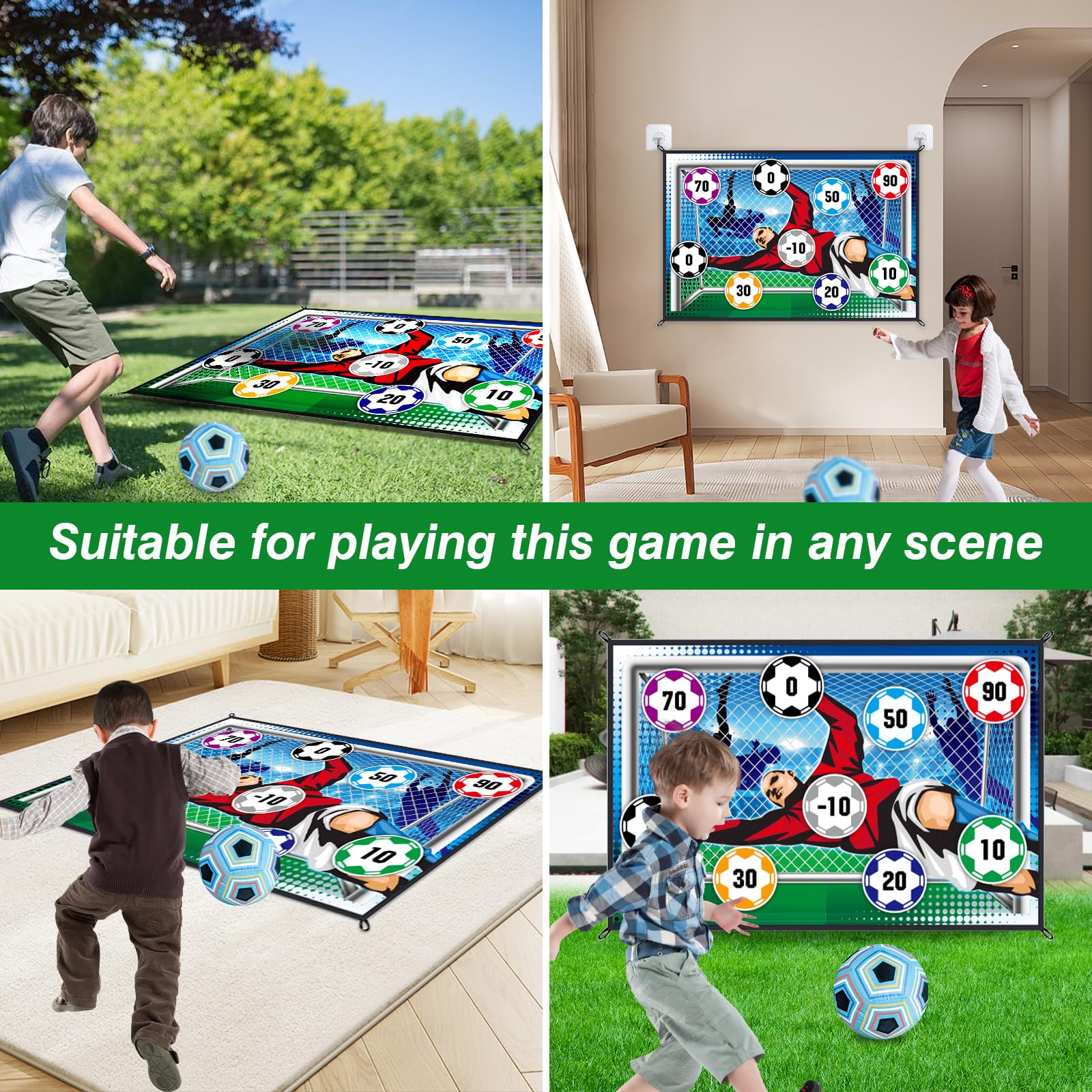 150CM Soccer Game Mat Set Outd - огляд і ціна Sports Equipment For Boys